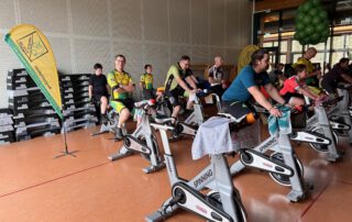 Radteam Tharandter Wald sammelt erfolgreich Spenden beim Spinning-Marathon