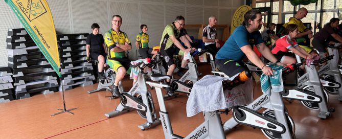 Radteam Tharandter Wald sammelt erfolgreich Spenden beim Spinning-Marathon Radteam Tharandter Wald sammelt erfolgreich Spenden beim Spinning-Marathon
