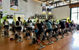 Der Spinning-Marathon unseres Radteams war wieder ein voller Erfolg