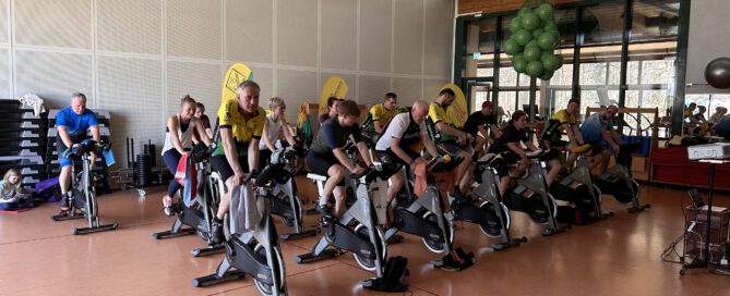 Unser Spinning-Marathon bleibt eine Erfolgsgeschichte Unser Spinning-Marathon bleibt eine Erfolgsgeschichte