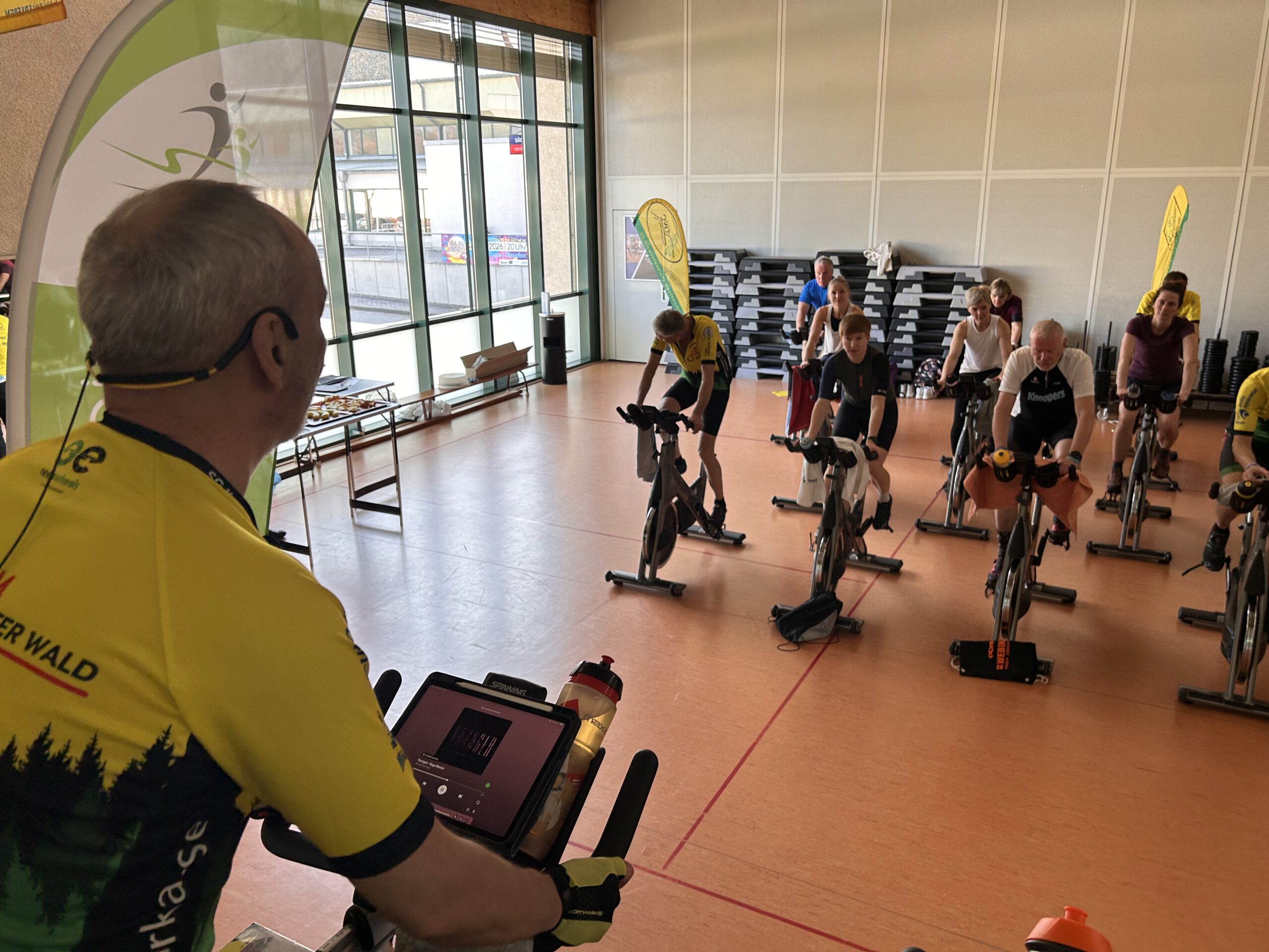 Unser Spinning-Marathon bleibt eine Erfolgsgeschichte Unser Spinning-Marathon bleibt eine Erfolgsgeschichte